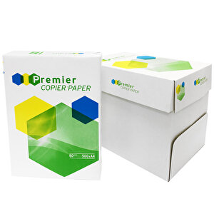Premier Copier A4 Fotokopi Kağıdı 80 Gr 1 Koli (5 Paket) buyuk 1